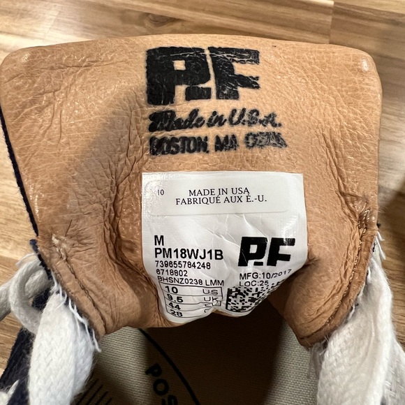 P.F. Flyers Blue and White Classic Sneakers - Picture 8 of 8